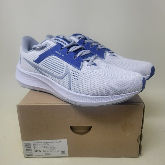 Nike Air Zoom Pegasus 40 Spelman College White Royal Blue Mens Size 9 DZ5956-100 main image 8